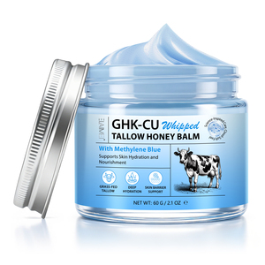 <span class=keywords><strong>Crema</strong></span> <span class=keywords><strong>Viso</strong></span> Idratante al Sego e Miele GHK-Cu 60g con Peptidi di Rame Blu per la Cura della <span class=keywords><strong>Pelle</strong></span> - Private Label - Product Image 1