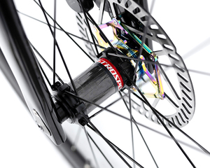 Bicicleta de Ciudad de Carreras T10pro -2rd <span class=keywords><strong>TWITTER</strong></span> de Fibra de Carbono Completa, 24 Velocidades, Hardtail, Freno de Disco Hidráulico, Rueda de Carbono 700c Inalámbrica - Product Image 6