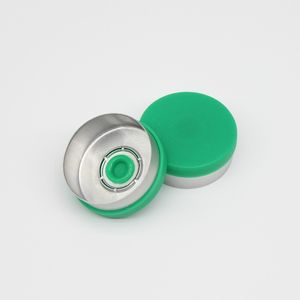 20mm Medical Green Crimp Top Flaschen verschlüsse <span class=keywords><strong>Flip</strong></span> Top Aluminium ump Kunststoff abdeckungen - Product Image 6