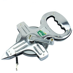 Larga distancia 30M 50m 100M Topógrafos Cinta métrica Carrete abierto Cinta métrica de acero - Product Image 2