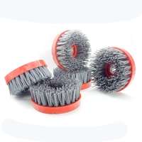 Brosse de polissage abrasive pour la finition de la surface de la pierre, le cuir ou le polissage des jantes en alliage d'aluminium, l'ébavurage des métaux, le ponçage du bois