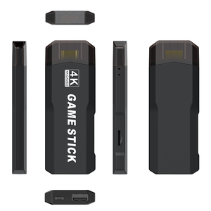 Bảng điều khiển trò chơi cho N64/PSP/PS1 được xây dựng trong 30000 trò chơi Trò chơi dính X2 GD10 cho hộp màu đen retro 4k ABS 2.4G Gamepad không dây * 2 - Product Image 2