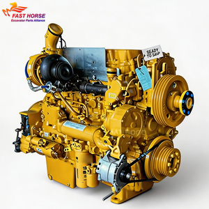 Moteur diesel Caterpillar C9 d'occasion remanufacturé pour excavatrice 336D 336DL 336D2, performance comme neuve, 100% testé, pièces d'excavatrice - Product Image 1