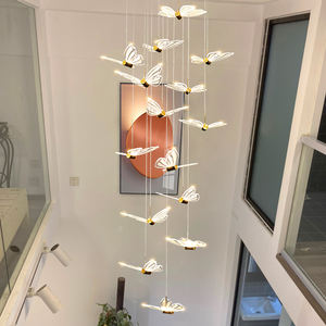Lustre papillon créatif pour table de bar, allée et escalier, petite suspension pour <span class=keywords><strong>baie</strong></span> <span class=keywords><strong>vitrée</strong></span>, design simple et élégant - Product Image 5