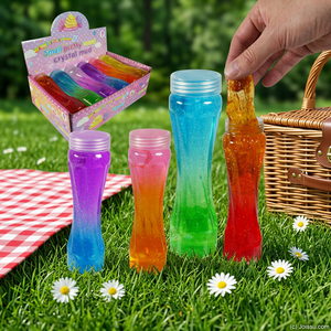 Crystal Mud Slime <b>Modeling</b> <b>Clay</b> Glitter Sensory Playdough Jar Toy for 5 to 7 Years Old Kids Fidget Gift Kit - Product Image 3