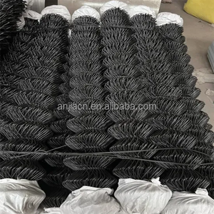Galvanized <strong>PVC</strong> <strong>Coated</strong> Chainlink Fence Wire Mesh <strong>Chain</strong> <strong>Link</strong> Fencing Material Outdoor - Product Image 5