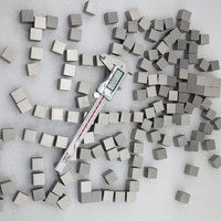 Cube d'éléments en titane haute densité de 1 pouce, 99,99 % titane métallique, pour expériences scientifiques et présentation de collection
