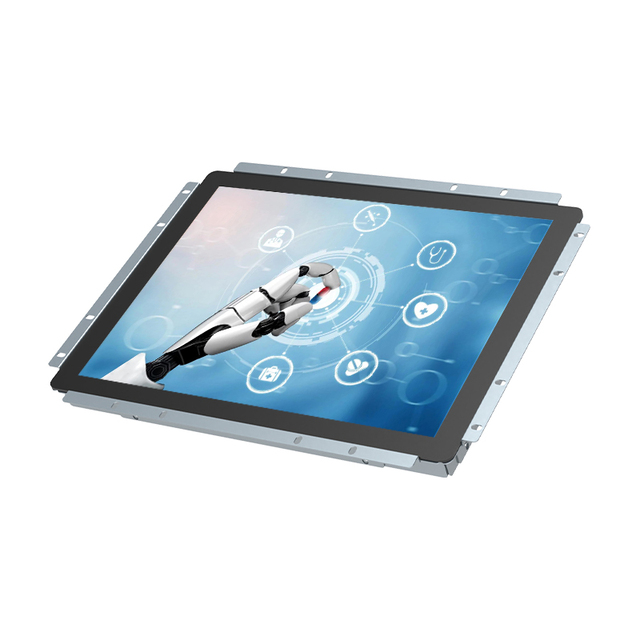 Green Touch 15 Inch 1024*768 Resolution Capacitive Panel Display Open Frame Touch Monitor for Industrial Automation