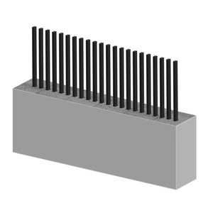 <span class=keywords><strong>Portail</strong></span> automatique vertical en aluminium à lames pour clôture - Product Image 5