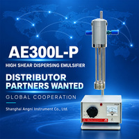 Émulsifiant à cisaillement élevé Angni AE300L-P 40L en acier inoxydable AC 100-240V, mélangeur de liquides pour liquides à faible à moyenne viscosité