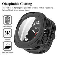 Protection d'écran pour smartwatch, étui de protection pour Samsung Galaxy Watch Ultra, accessoires, coque de protection pour smartwatch en PC