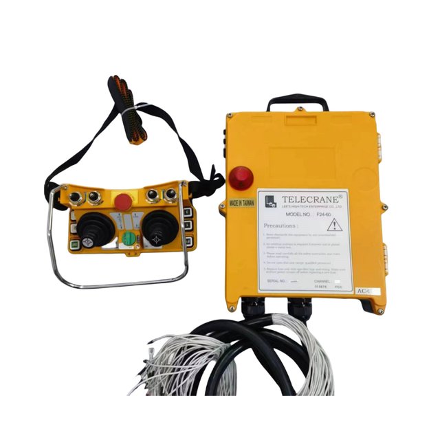 Telecrane Wireless Rf F24-8d Industrial Crane Remote Control Transmitter and Receiver