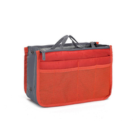 En gros organisateur de sac à main Pratique sac à main insert organisateur de sac à main en nylon sac cosmétique de voyage en sac organisateur