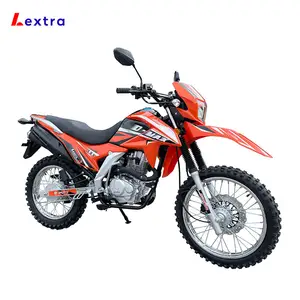공장 도매 Lextra 원래 오토바이 성인 가솔린 오토바이 성인 물 냉각 4 스트로크 150cc 먼지 자전거