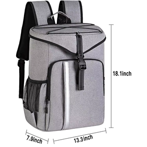 <span class=keywords><strong>Mochila</strong></span> Nevera Aislada Impermeable Unisex de Lujo con Cierre de Alta Calidad y Logotipo Personalizado Fu Hong, <span class=keywords><strong>24L</strong></span> - Product Image 5