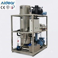 Máquina Automática para Hacer Hielo en Tubo Aidear/Máquina de Hielo Industrial para Hielo Comercial para Venta y Distribución
