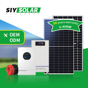 Système solaire autonome 2,4 kW hors réseau, installation photovoltaïque avec stockage, <span class=keywords><strong>prix</strong></span> usine, fournisseur OEM ODM, kit complet avec onduleur - Product Image 2