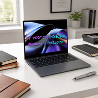 Laptop CHUWI 14 Inch Laris Manis, Intel Core 3 100U, Layar IPS FHD 1920x1200, Windows 11 Pro, Komputer Notebook PC