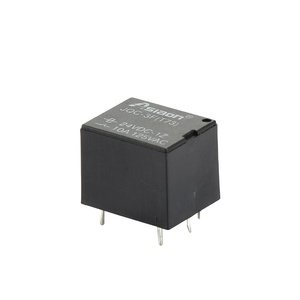 Asiaonミニチュアタイプjqc-3f t73 PCB 7A 10Aアンペア3v <span class=keywords><strong>5V</strong></span> 6V 9V 12V 18V 24V 48Vボルト5PIN 6PINPCBリレー