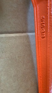 Attache-câble à levier forgé à <span class=keywords><strong>double</strong></span> crochet en acier au carbone, finition naturelle, robuste, capacité 2200 lb, pour l'exploitation minière - Product Image 4