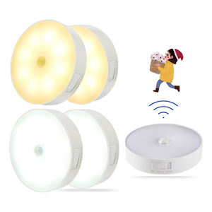 Lampe LED à détecteur de mouvement en gros, veilleuse USB rechargeable pour cuisine, chambre, escaliers, couloir, armoire, placard - Product Image 1