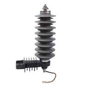 33kv 10kA Polymer Surge arrester sét và tiếp đất bảo vệ cho đáng tin cậy tăng đàn áp