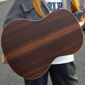 <span class=keywords><strong>Guitare</strong></span> <span class=keywords><strong>classique</strong></span> 6 cordes de 39 pouces en promotion pour débutants et performances professionnelles, table en épicéa, palissandre, okoumé, finition mate, son riche - Product Image 3