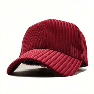 Gorra de Béisbol de 6 Paneles de Pana de Terciopelo Colorida para Otoño, Verano y Primavera, Estilo Hip Hop, para Mujeres, Adultos y Adolescentes - Product Image 3