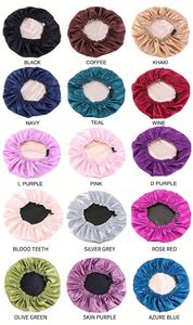 Bonnet de nuit en satin réglable pour femmes, idéal pour cheveux bouclés naturels, double couche anti-frisottis, doux, cadeaux promotionnels - Product Image 2