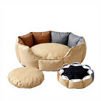 Nouveau Canapé Moderne pour Animaux de Compagnie - Best-seller, Tissu Oxford Amovible et Lavable, Utilisation Intérieure Toutes Saisons, Lit pour Chien et Chat, Boîte de Couchage pour Chat