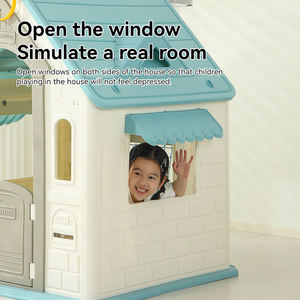 บ้านเด็กเล่นพลาสติกอเนกประสงค์รุ่นใหม่ ลดราคาจากโรงงาน สนามเด็กเล่นกลางแจ้ง บ้านเด็กเล่นในร่ม บ้านเกมฉีดพลาสติก - Product Image 6