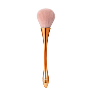 Nuevo pincel suelto para polvos, brocha grande individual para colorete, pincel grande para polvos sueltos, brocha de maquillaje de pelo suave, venta al por mayor - Product Image 2