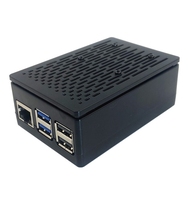 Grosir Raspberry Pi 5 Model B Box Shell Cover Case kompatibel dengan pendingin resmi