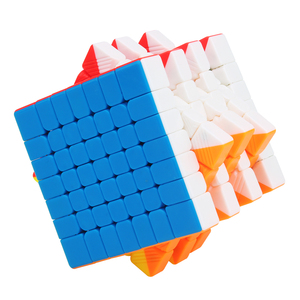 YuXin Little Magic 7 couches <span class=keywords><strong>Cube</strong></span> magique de vitesse magnétique sans autocollant - Product Image 5