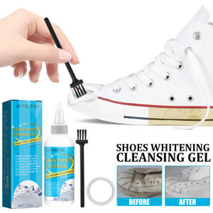 Gel nettoyant blanchissant pour chaussures Jaysuing, sans rinçage, éliminateur de taches latérales et polisseur éclaircissant - Product Image 1