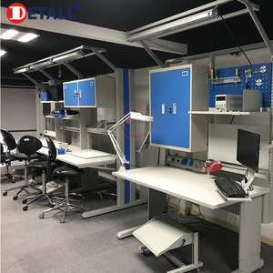 Draagbare Anti-Statische Werkstation Workshop Assemblagelijn Werkbank Met Lade Voor Houtbewerking Esd Werkbank - Product Image 5