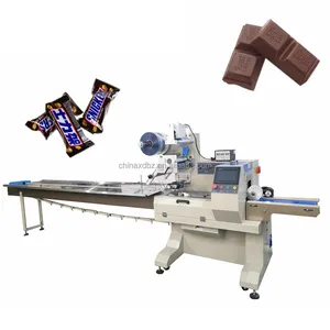 Горизонтальная машина для упаковки шоколадных конфет/упаковочная машина потока
