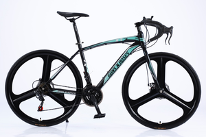 Bicicleta de Carretera 700C al Por Mayor de Fábrica, Cuadro de Aleación de Aluminio, Bicicleta de Carreras de 21 Velocidades, Frenos de Disco Dobles, Bicicleta de Carretera para Adultos - Product Image 5