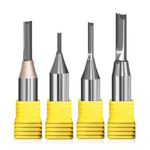 Fraise <span class=keywords><strong>à</strong></span> double dent en carbure, queue de 1/2 pouce, pour routeur CNC, outils de tournage du bois pour le travail du bois - Product Image 2