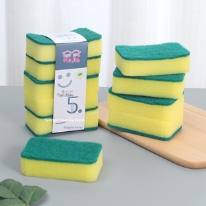 Hoogwaardige ecovriendelijke sponsjes voor het schoonmaken van de keuken, krasvrije afwasborstels, 500%-750% waterabsorptie, 3cm - Product Image 5