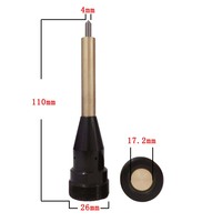 Aiguille de marquage ZIXU M26 filetage 2mm 3mm 4mm 5mm 6mm pour machine de gravure par poinçonnage