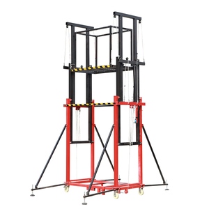 New <strong>2</strong>-12m Electric Wire Rope <strong>Scaffolding</strong> Machine 0.5 Ton Load Capacity Steel Construction Home <strong>Use</strong> Retail Remote Control - Product Image 5