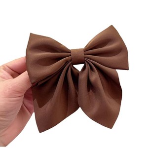 Pinza de Pelo con Lazo de Color Sólido, Estilo Lolita, Popular en Europa y Estados Unidos, Pinza para Cola de Caballo, Accesorios Japoneses para el Cabello - Product Image 5