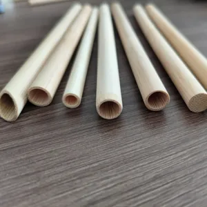 Paglia di bambù eco-friendly monouso in materiale naturale pieno prezzo di fabbrica