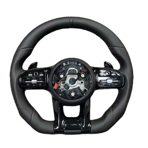 Volante de Fibra de Carbono para Coche para <span class=keywords><strong>Mercedes</strong></span>-Benz <span class=keywords><strong>Clase</strong></span> <span class=keywords><strong>A</strong></span> B C E G S para Amg GT CL SL GL ML W212 W176 W213 W211 W205 - Product Image 6