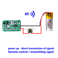 Module RF universel 1 canal 433 MHz, émetteur RF DC 6V - 36V, module récepteur sans fil pour voiture, bus, éclairage LED, camion