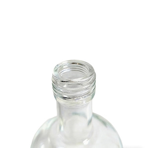 Botella de Licor de Vidrio Transparente de 500 ml <span class=keywords><strong>con</strong></span> Sellado de Corcho, Ecológica, Mate, <span class=keywords><strong>con</strong></span> Estampado en Caliente, para <span class=keywords><strong>Vodka</strong></span>, Whisky, Tequila, Ginebra, Ron, Brandy - Product Image 3