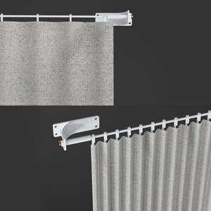 Rideaux motorisés en tissu amélioré Tissu aveugle Qualité occultant Résistant à la température Protection UV Salon Personnalisé - Product Image 2