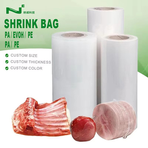 Sacs thermorétractables pour ailes de poulet, <span class=keywords><strong>film</strong></span> avicole PA/EVOH/PE à rétrécissement élevé de 30 %, prêts à être expédiés, livraison rapide, taille personnalisée - Product Image 1
