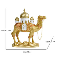 Ornement de mosquée chameau tendance 2026 en gros, décoration de maison musulmane pour l'Aïd, cadeau, fournitures du Ramadan